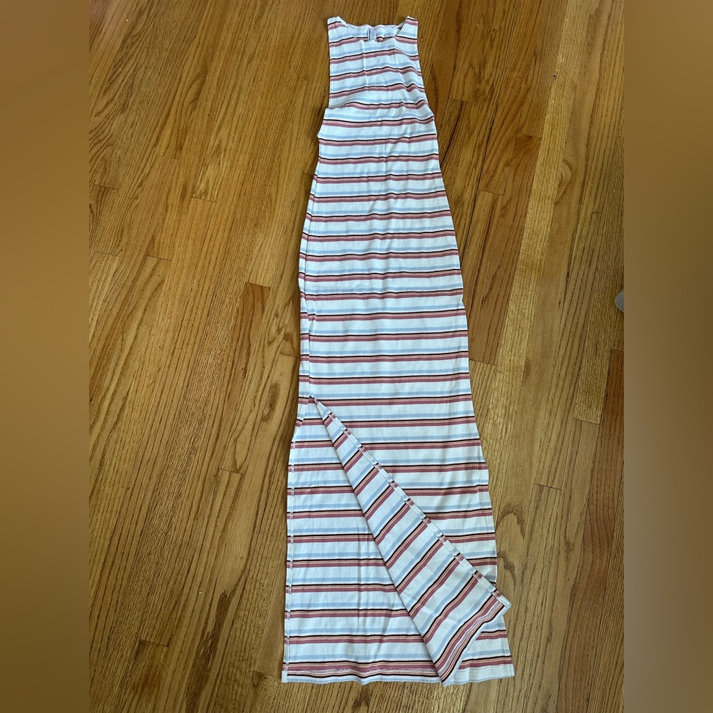 American Apparel Red and White dress